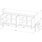 Manhattan Comfort Gales 63.32 Sideboard in Off-White SB-62722-OW - alternate 12